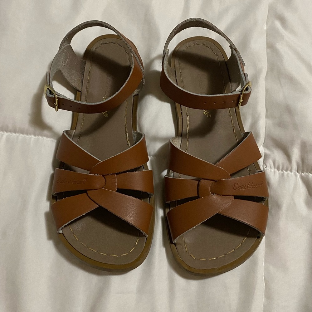 Tan Salt Water Sandals